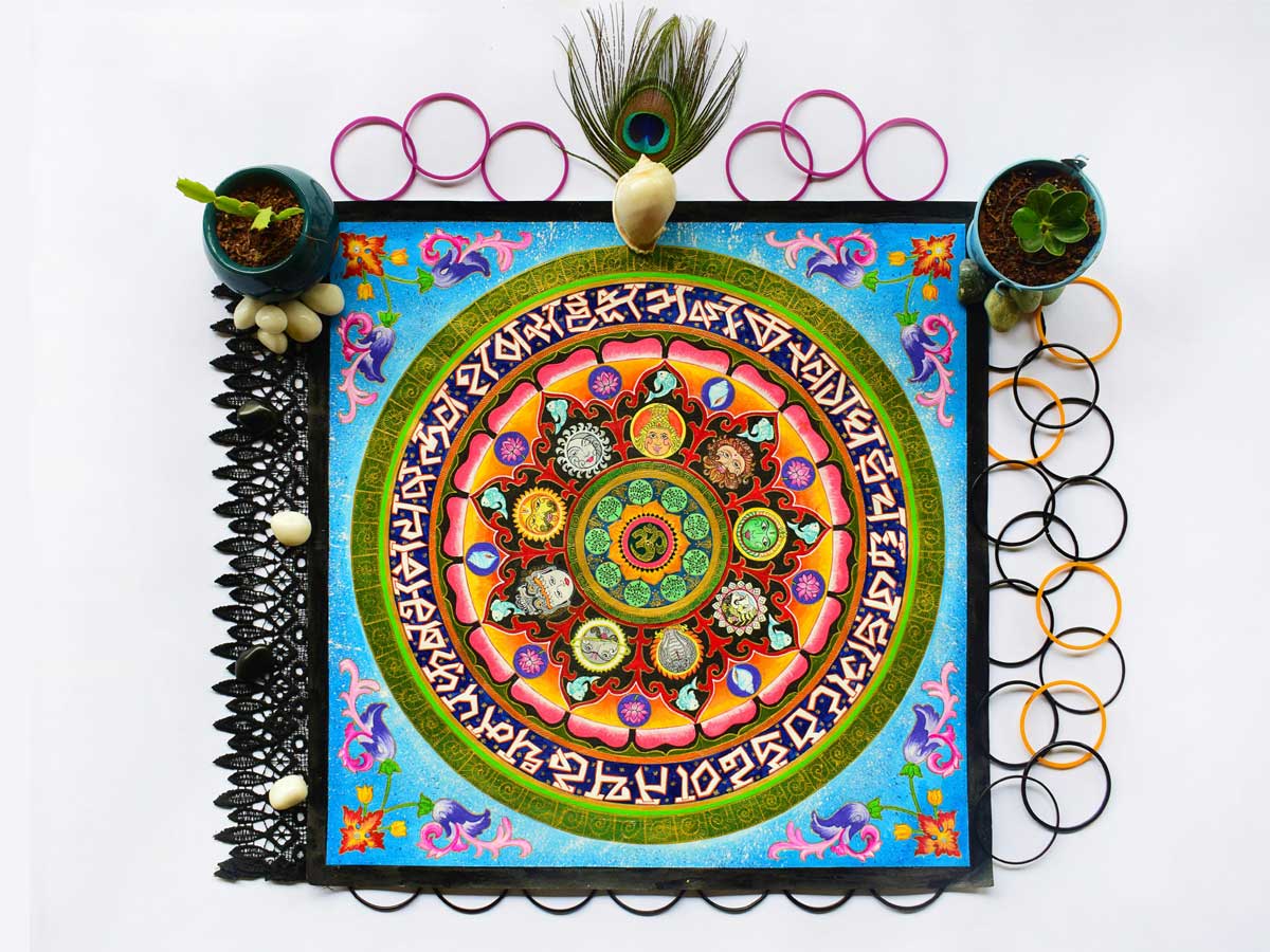 Decorative Art That Preserves the Harmony of the Five Elements